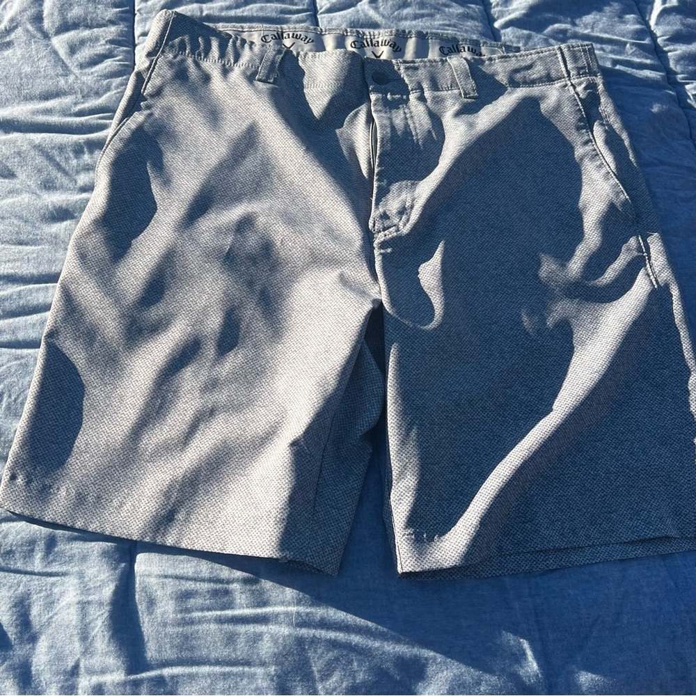 Callaway Grey Speckled Golf Shorts Size 36